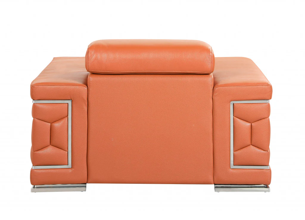 29" to 38" Camel Sturdy Chair By Homeroots - Image 3