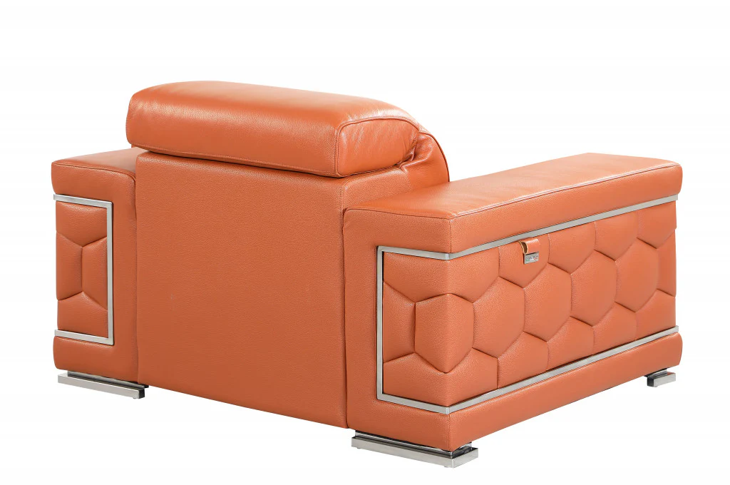 29" to 38" Camel Sturdy Chair By Homeroots - Image 4
