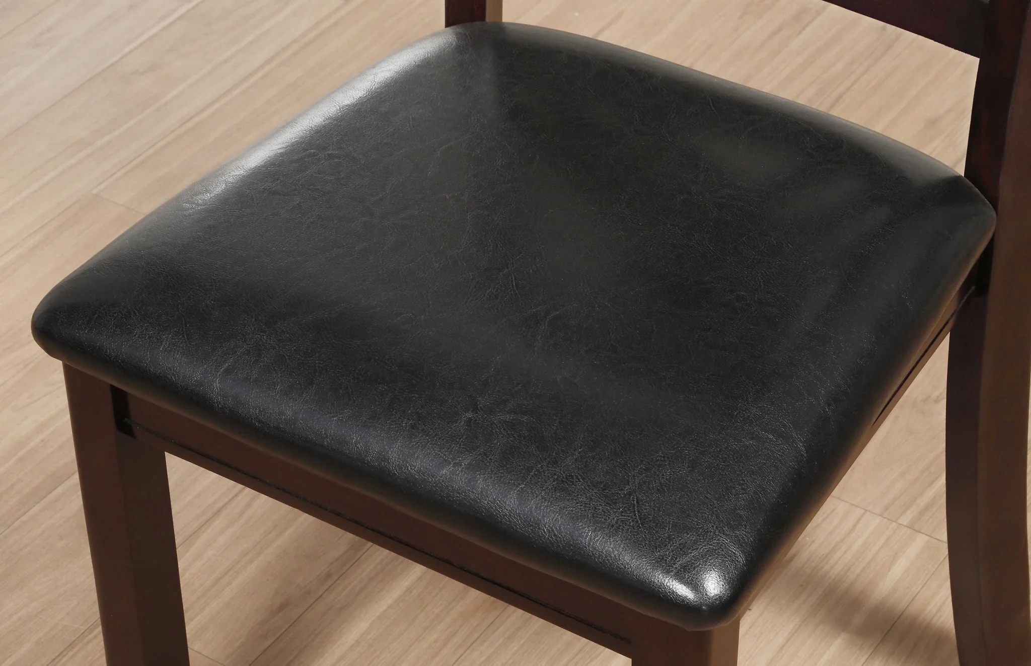 2Pc Black And Espresso Side Chair By Homeroots - 318946 - Image 6