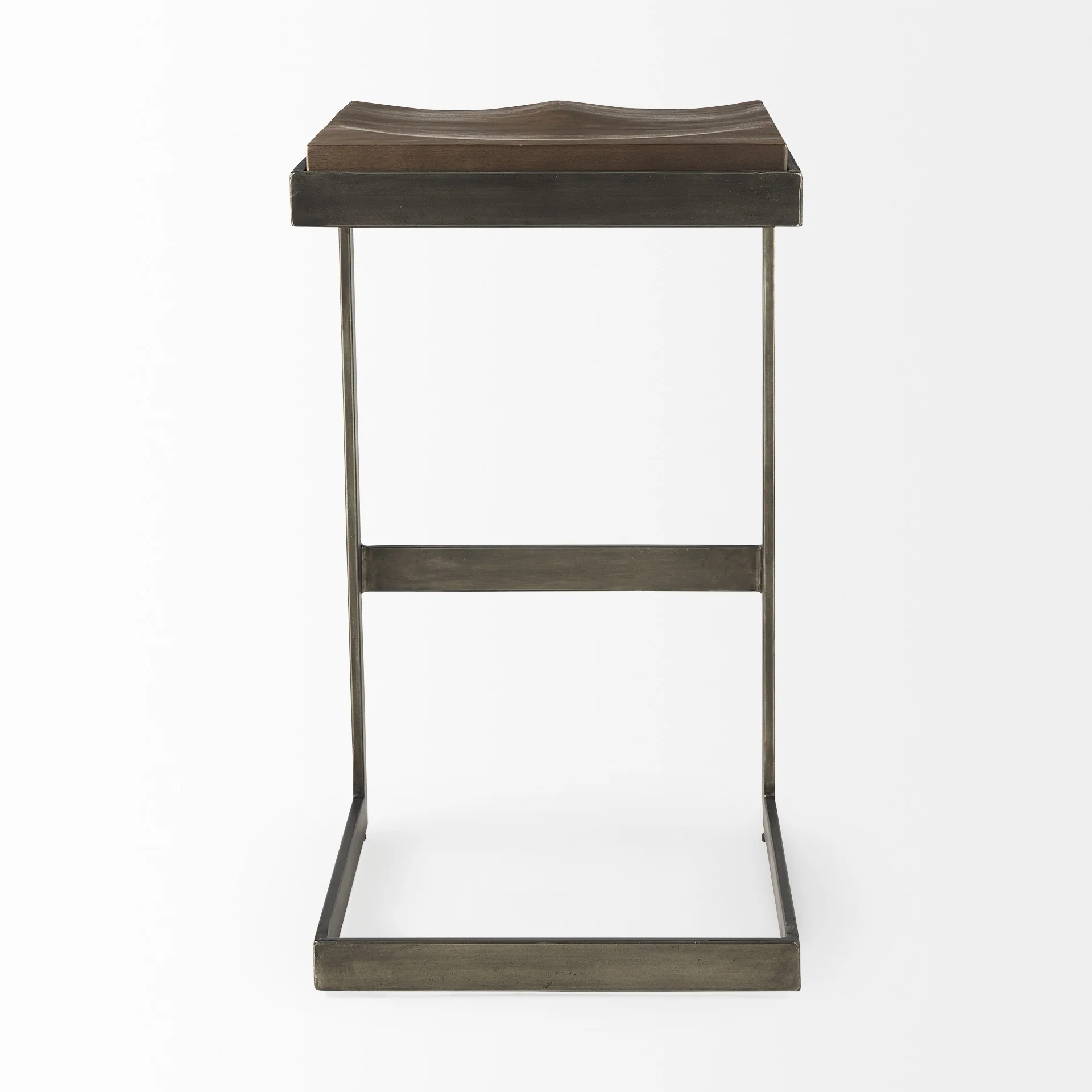 30' Black Cheeky Wood And Metal Bar Stool By Homeroots - Image 13