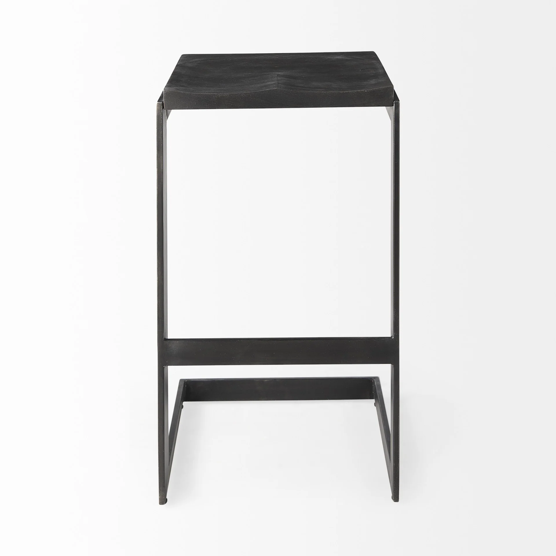30' Black Cheeky Wood And Metal Bar Stool By Homeroots - Image 2