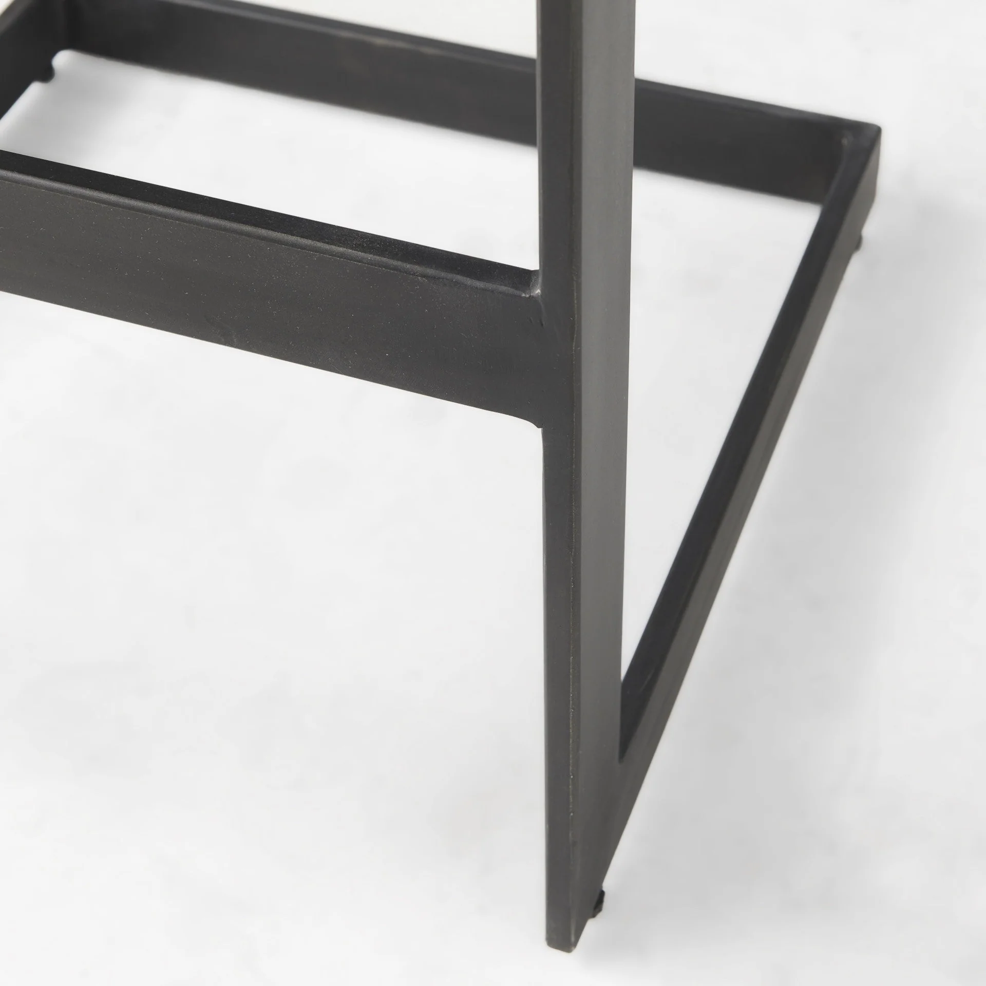 30' Black Cheeky Wood And Metal Bar Stool By Homeroots - Image 9