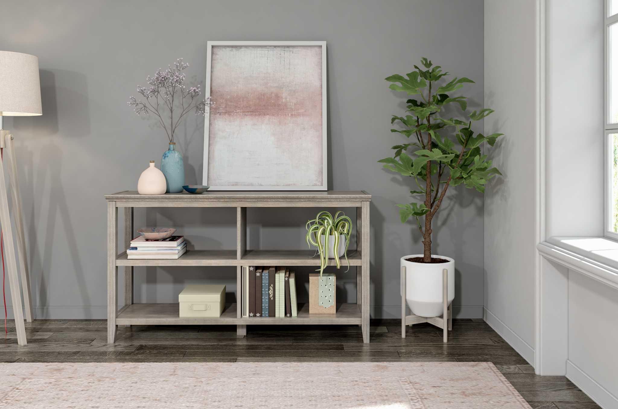 30" Bookcase with 2 Shelves in Walnut By Homeroots - Image 10