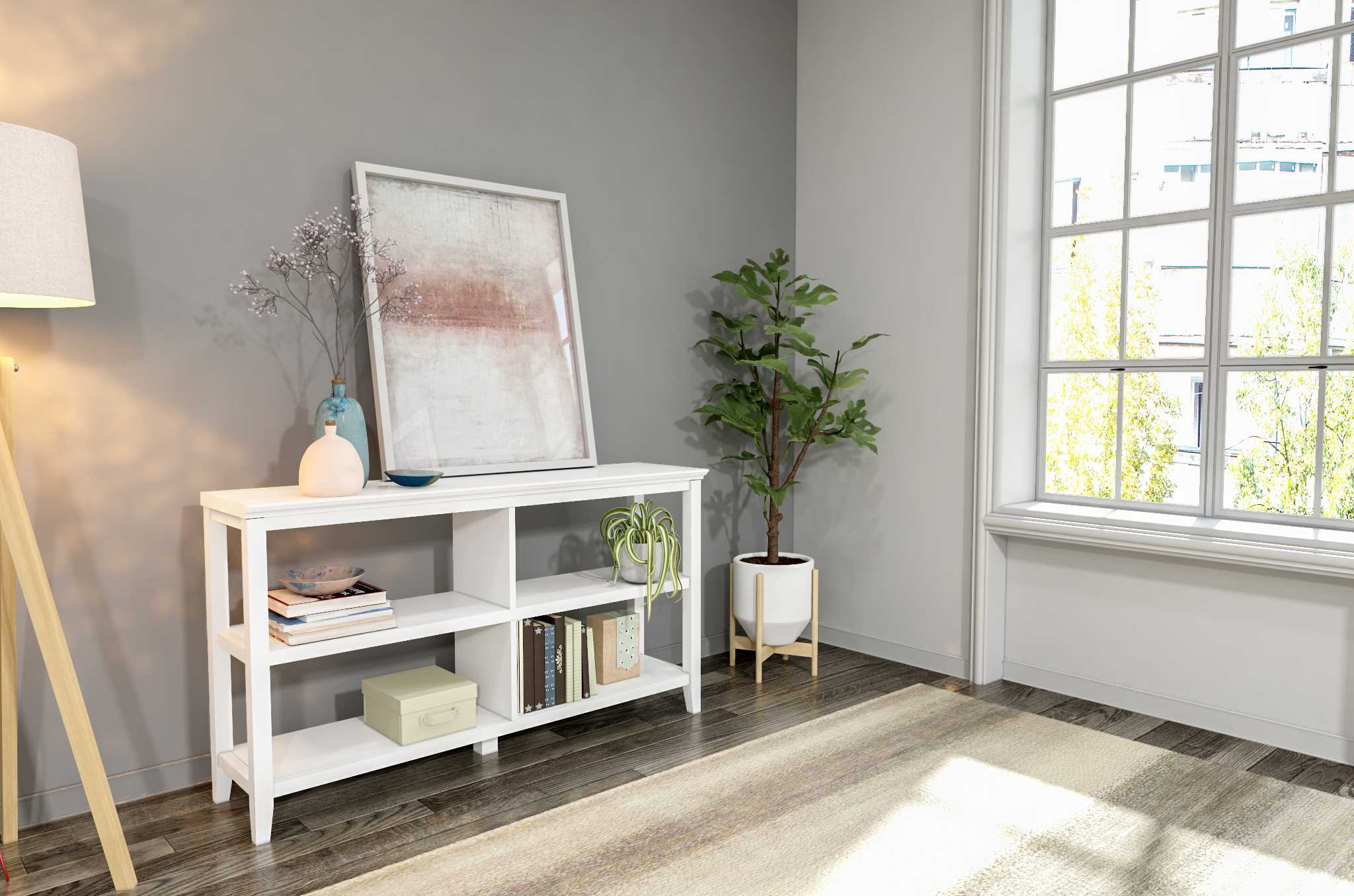 30" Bookcase with 2 Shelves in Walnut By Homeroots - Image 16