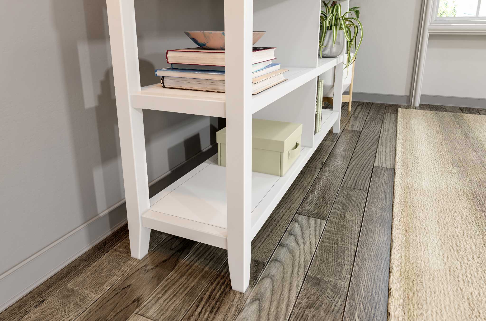 30" Bookcase with 2 Shelves in Walnut By Homeroots - Image 17