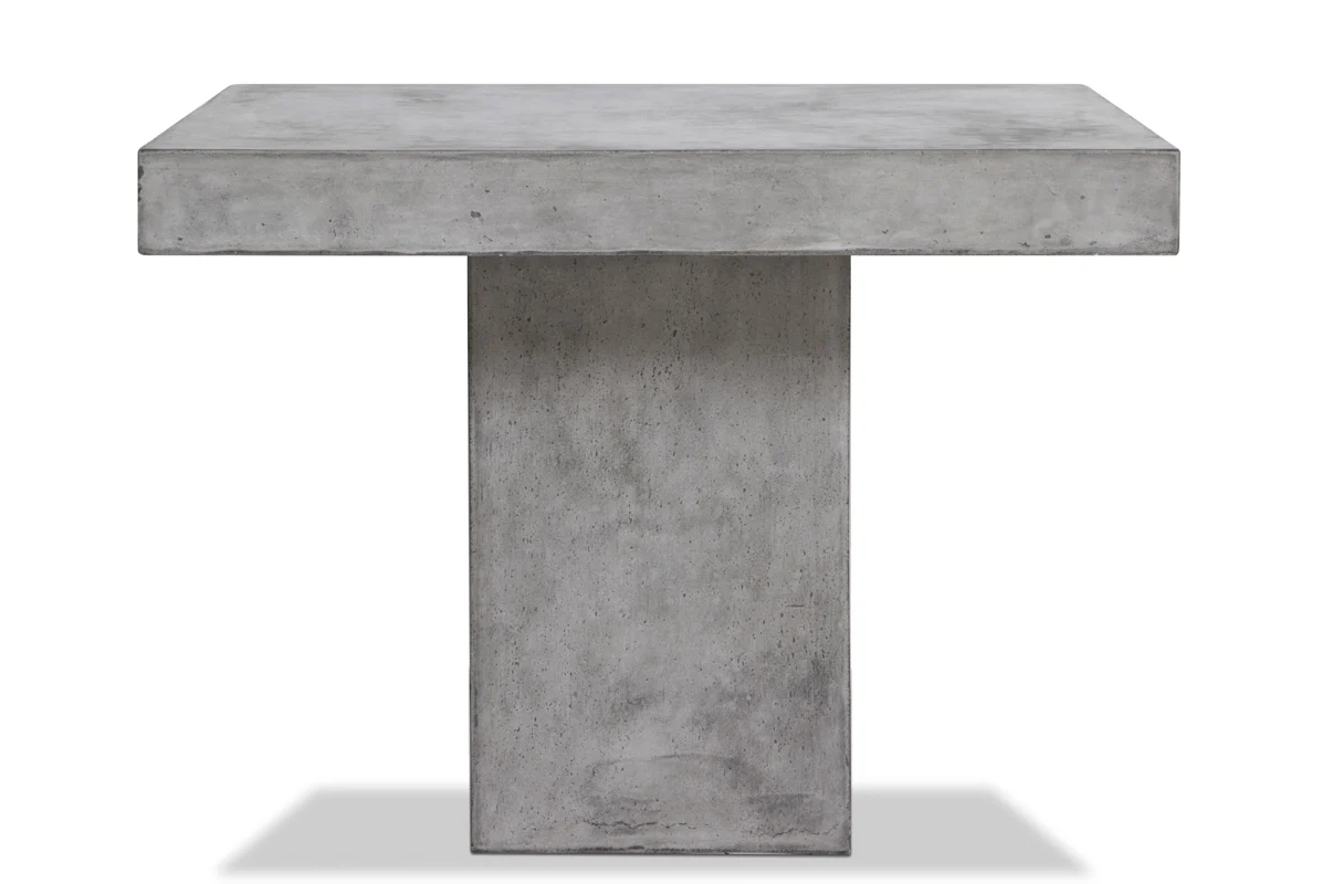 30' Concrete Square Dining Table By Homeroots - 283283 - Image 2