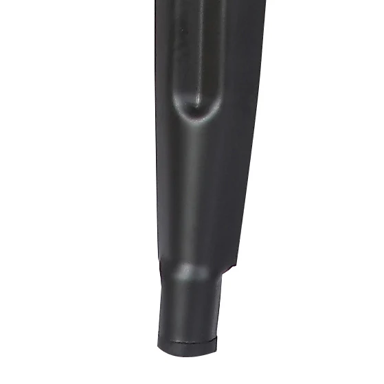 30" Matte Black Backless Metal Barstool With a Set of 2 By Homeroots - Image 3