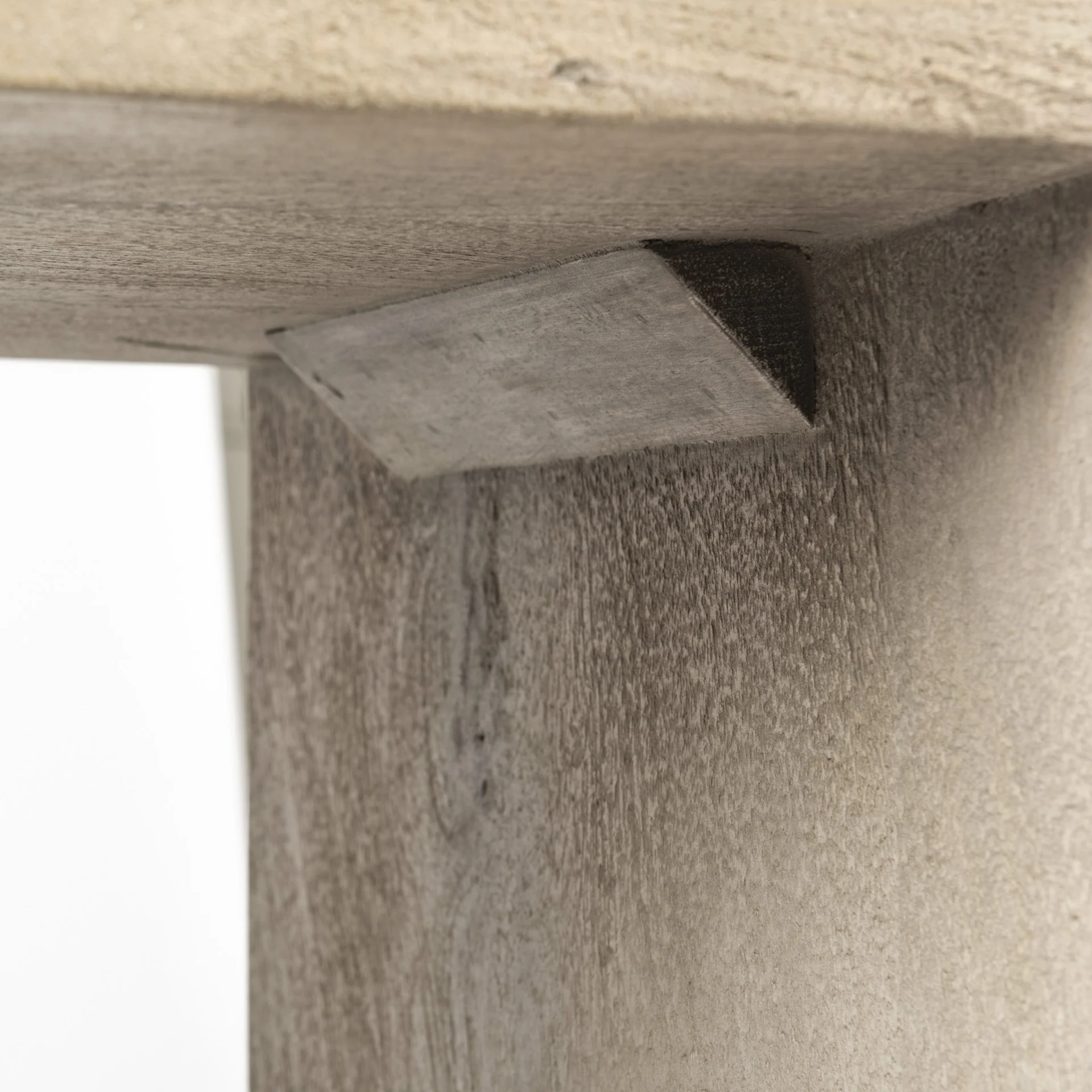 30' Minimal Cool Gray Brown Wood Bar Stool By Homeroots - Image 8