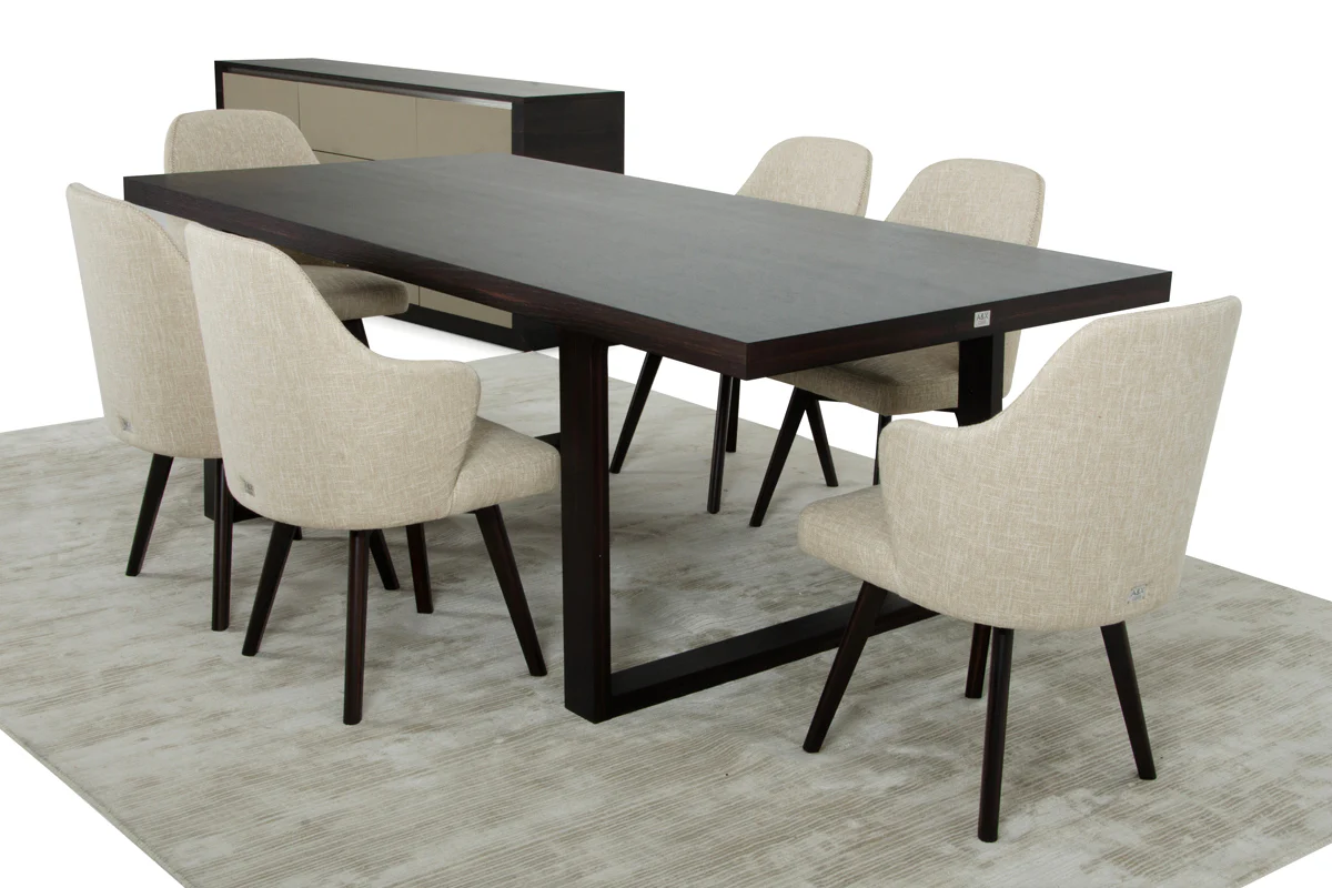 30' Oak Veneer Dining Table By Homeroots - Image 2