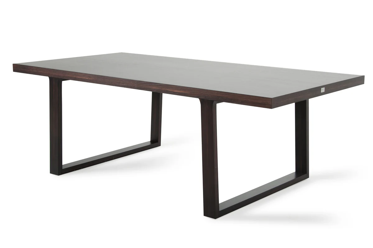 30' Oak Veneer Dining Table By Homeroots - Image 4