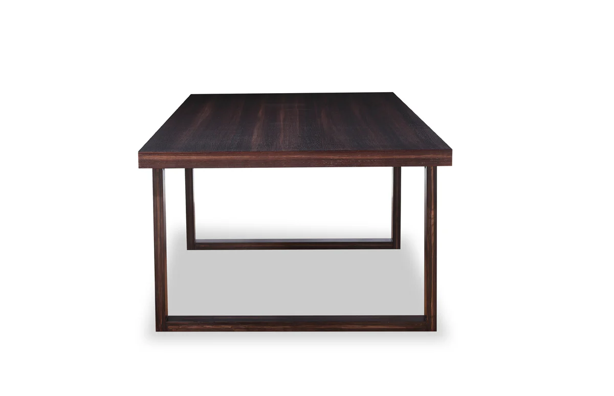 30' Oak Veneer Dining Table By Homeroots - Image 5