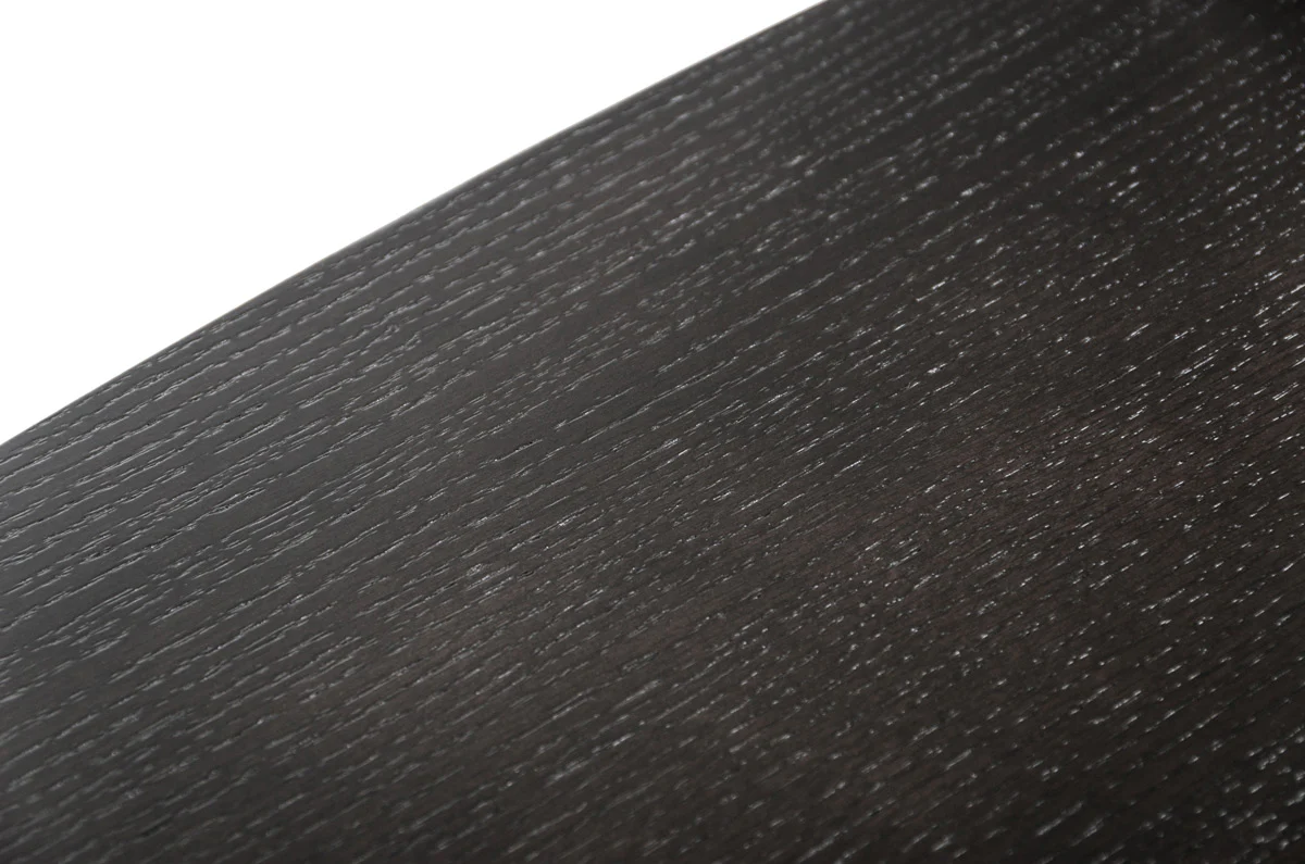 30' Wenge Veneer Oval Dining Table By Homeroots - Image 3