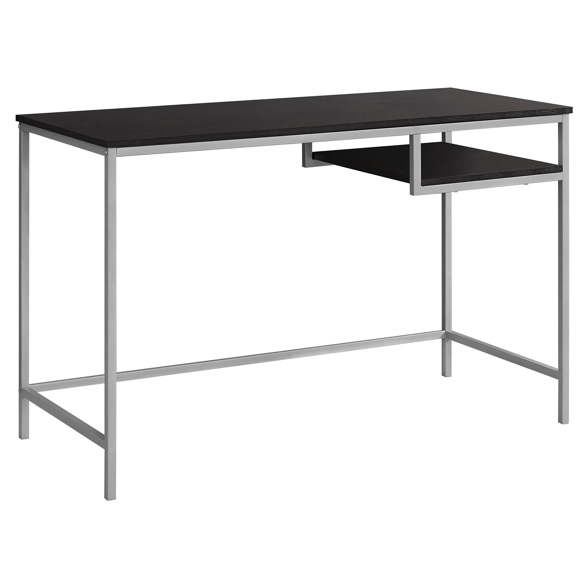 30" White MDF and White Metal Computer Desk By Homeroots - Image 7