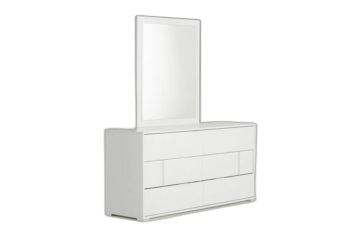 30 White MDF Dresser By Homeroots - Image 5
