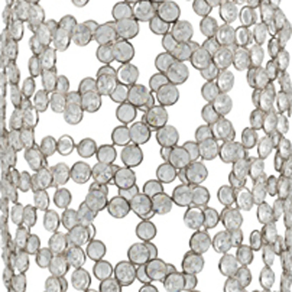 31.5" Bling Faux Crystal Abstract Twigs Barrel Floor Vase By Homeroots - Image 4