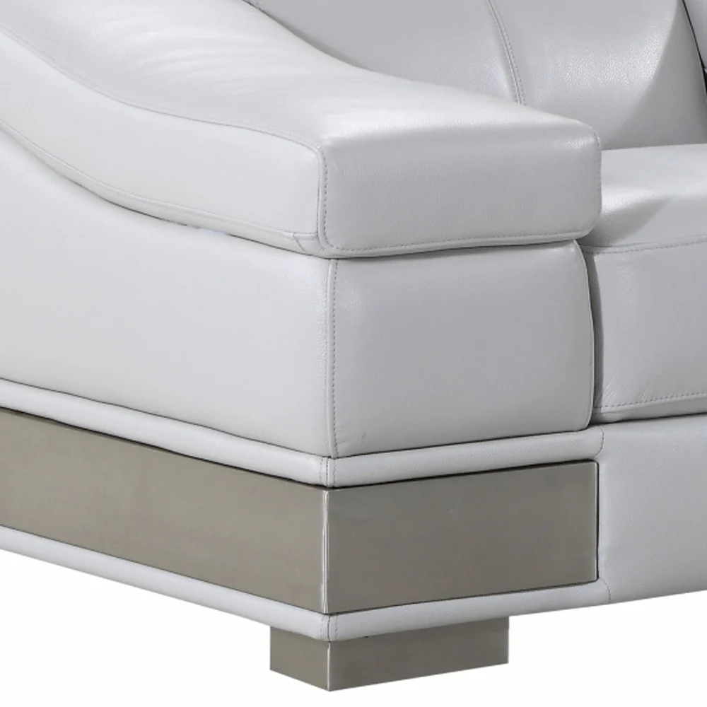 31" to 39" Grey Lovely Light Chair By Homeroots - Image 2