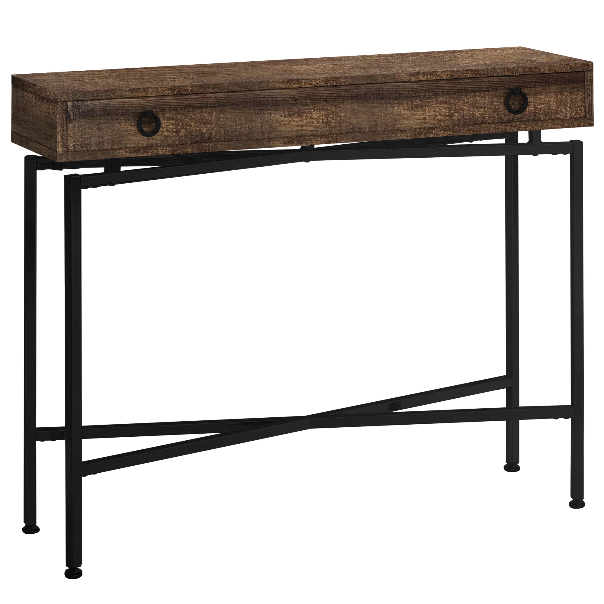 32.5" Particle Board Accent Table with Black Legs By Homeroots - Image 2