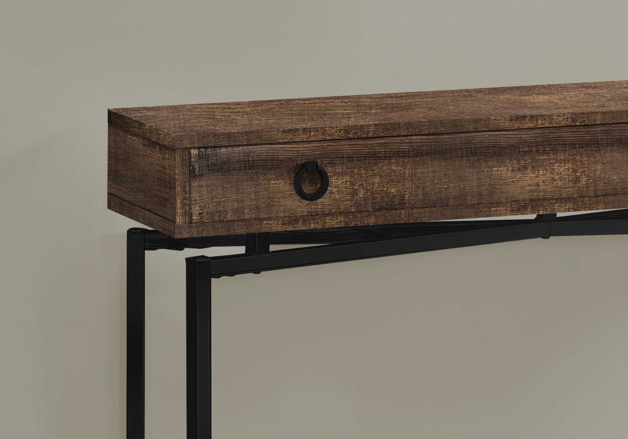 32.5" Particle Board Accent Table with Black Legs By Homeroots - Image 3