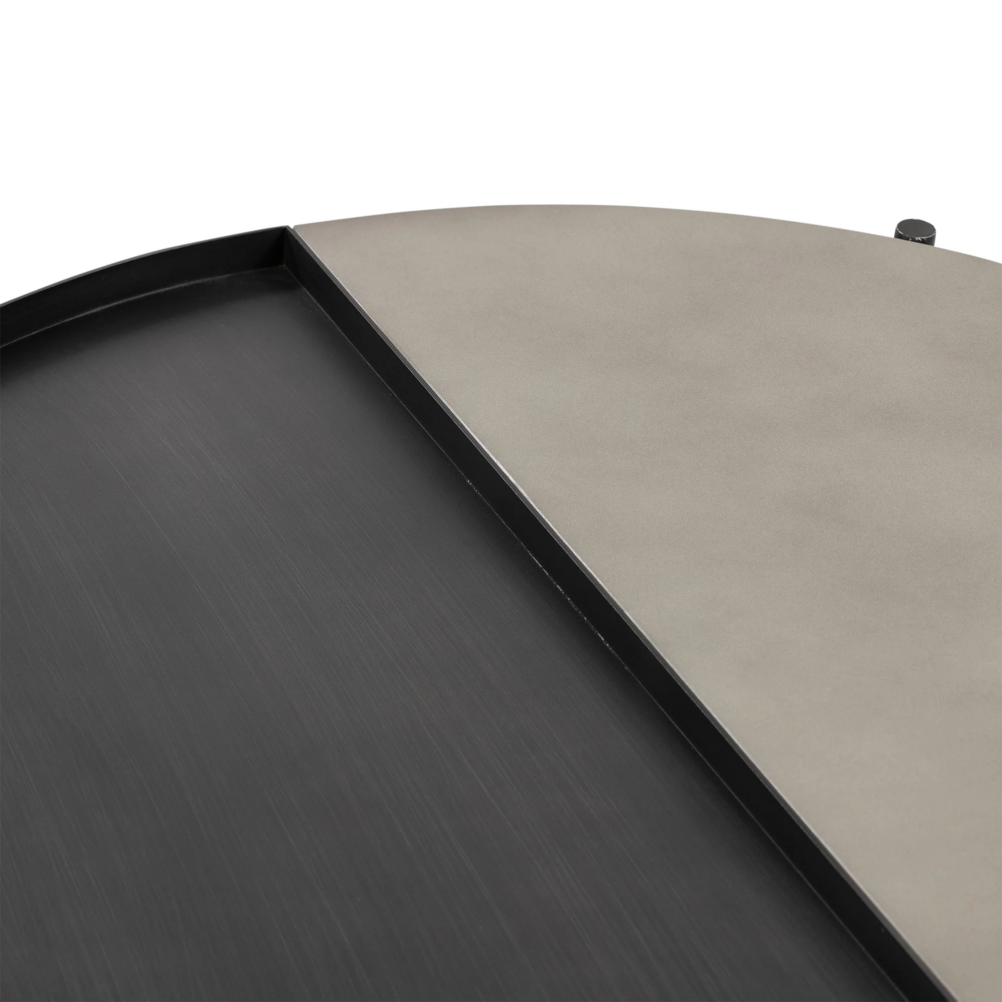 32" Grey Concrete Round Coffee Table By Homeroots - Image 7