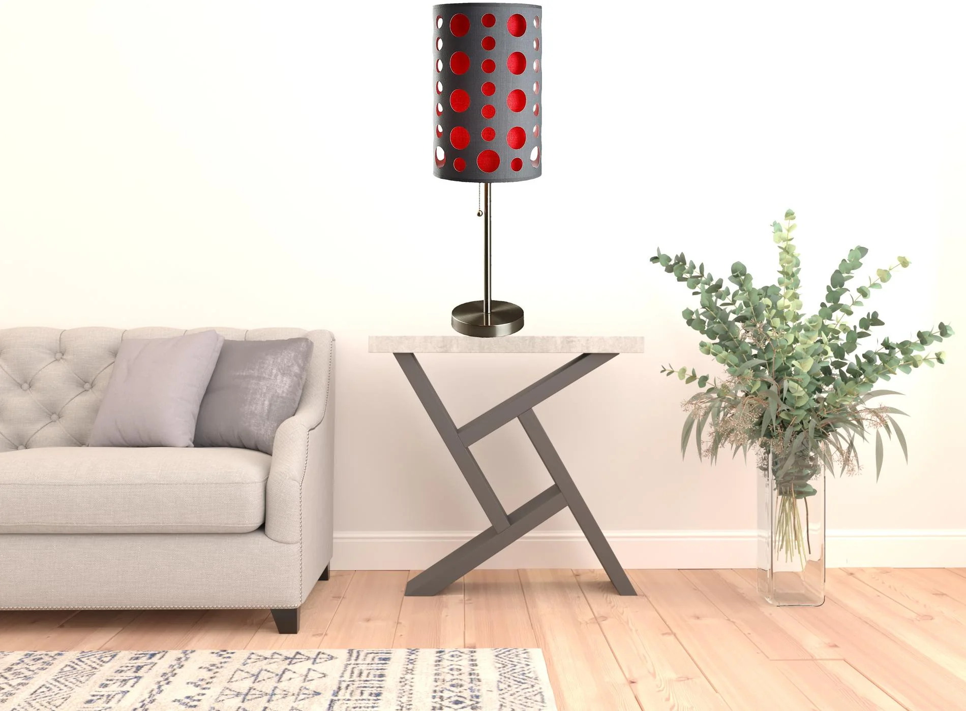 33" Silver Metal Mod Table Lamp With Black And Green Drum Shade By Homeroots - Image 29