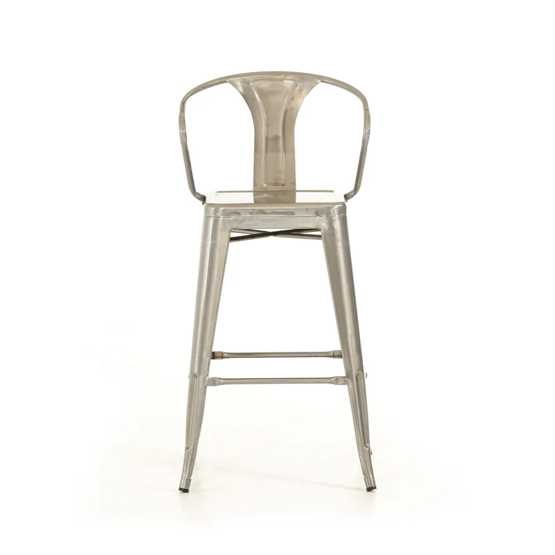 33' Steel Bar Stool By Homeroots - Image 2