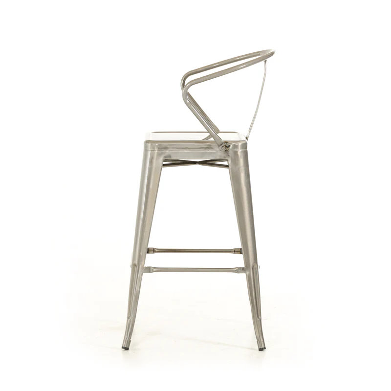 33' Steel Bar Stool By Homeroots - Image 3