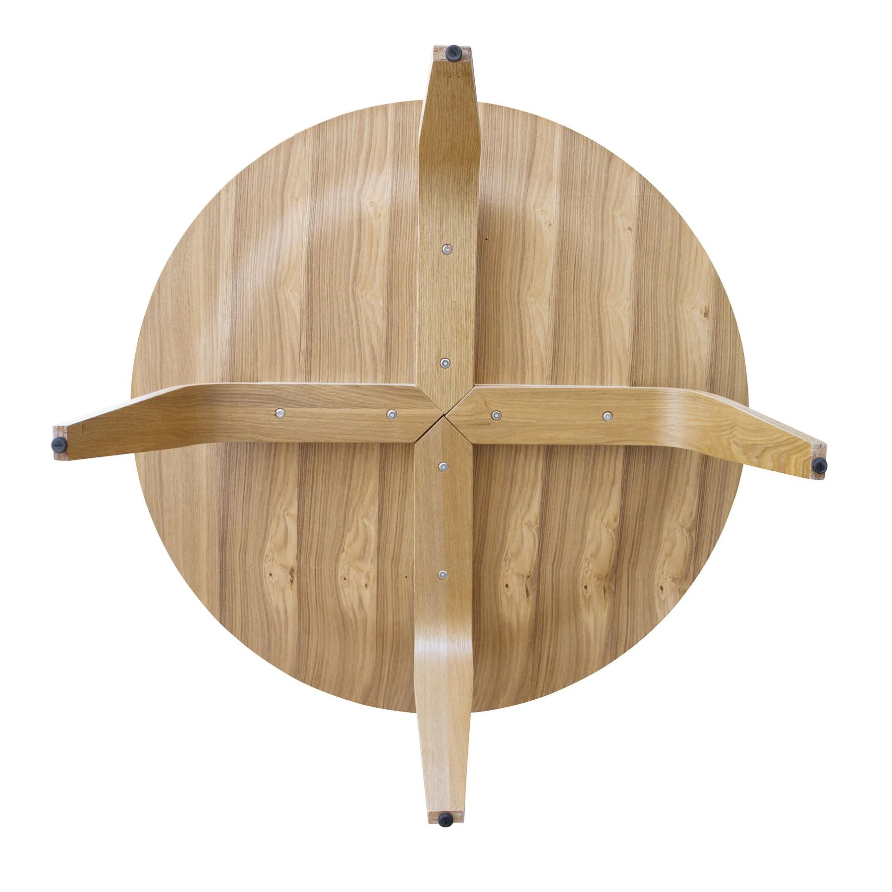 34" Natural Round Coffee Table By Homeroots - Image 6