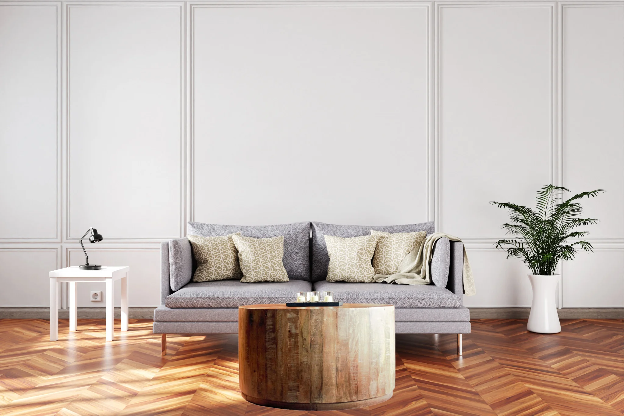 34" Natural Solid Wood Round Bunching Coffee Tables By Homeroots - Image 7