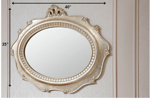 35" Gold Mirror By Homeroots - Image 2