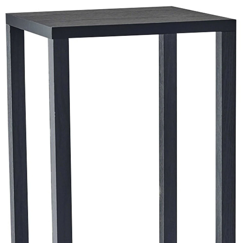35" H Basic Black Book Case End Table By Homeroots - Image 5