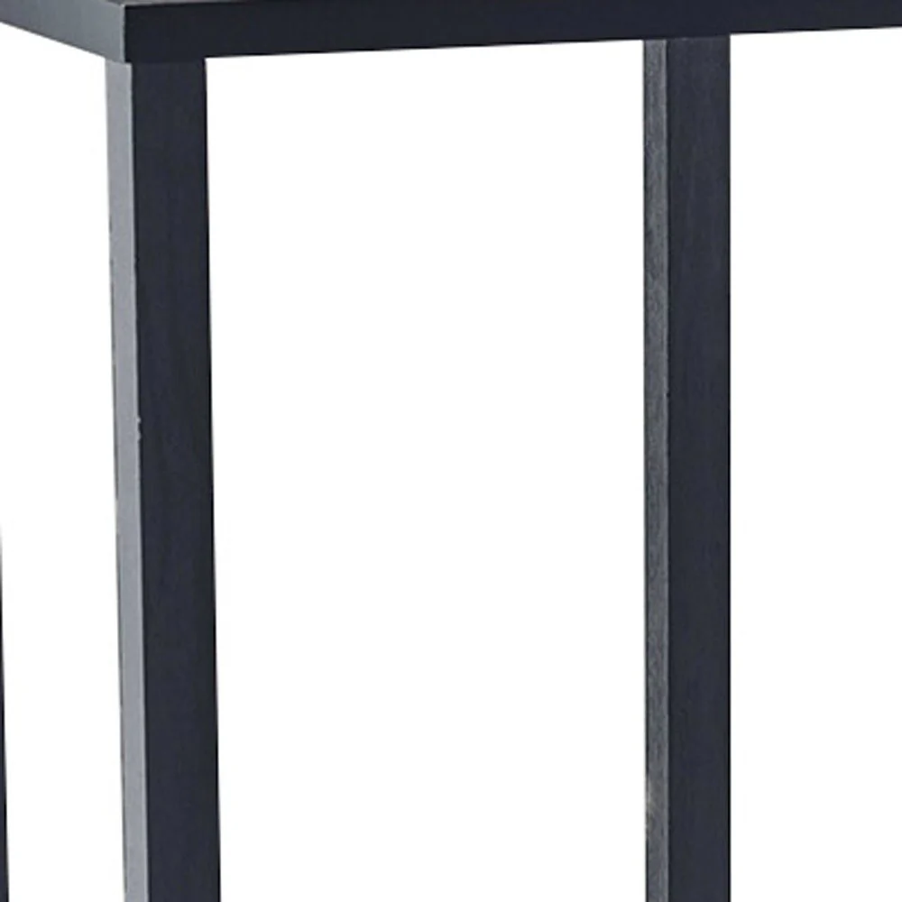 35" H Basic Black Book Case End Table By Homeroots - Image 6