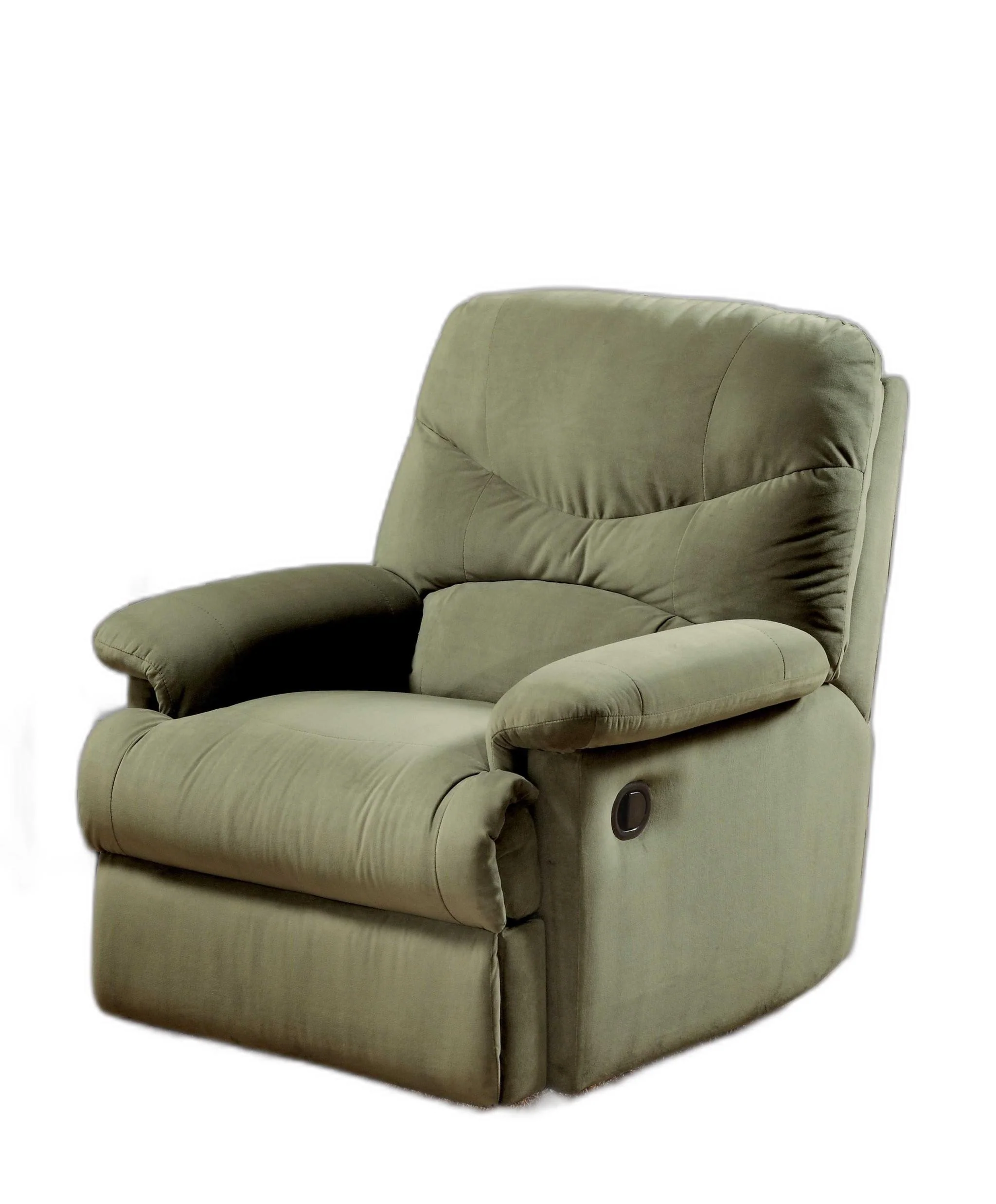 Sage Microfiber Recliner (Motion) By Homeroots - Image 3