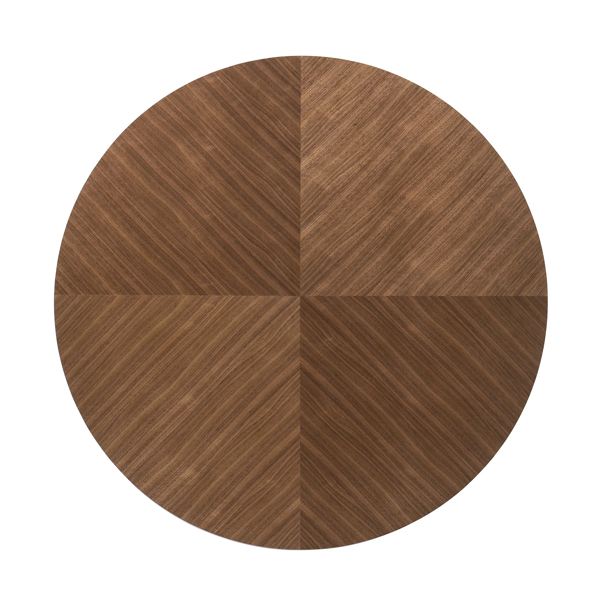 36" Black And Brown Solid Wood Round Coffee Table By Homeroots - Image 3