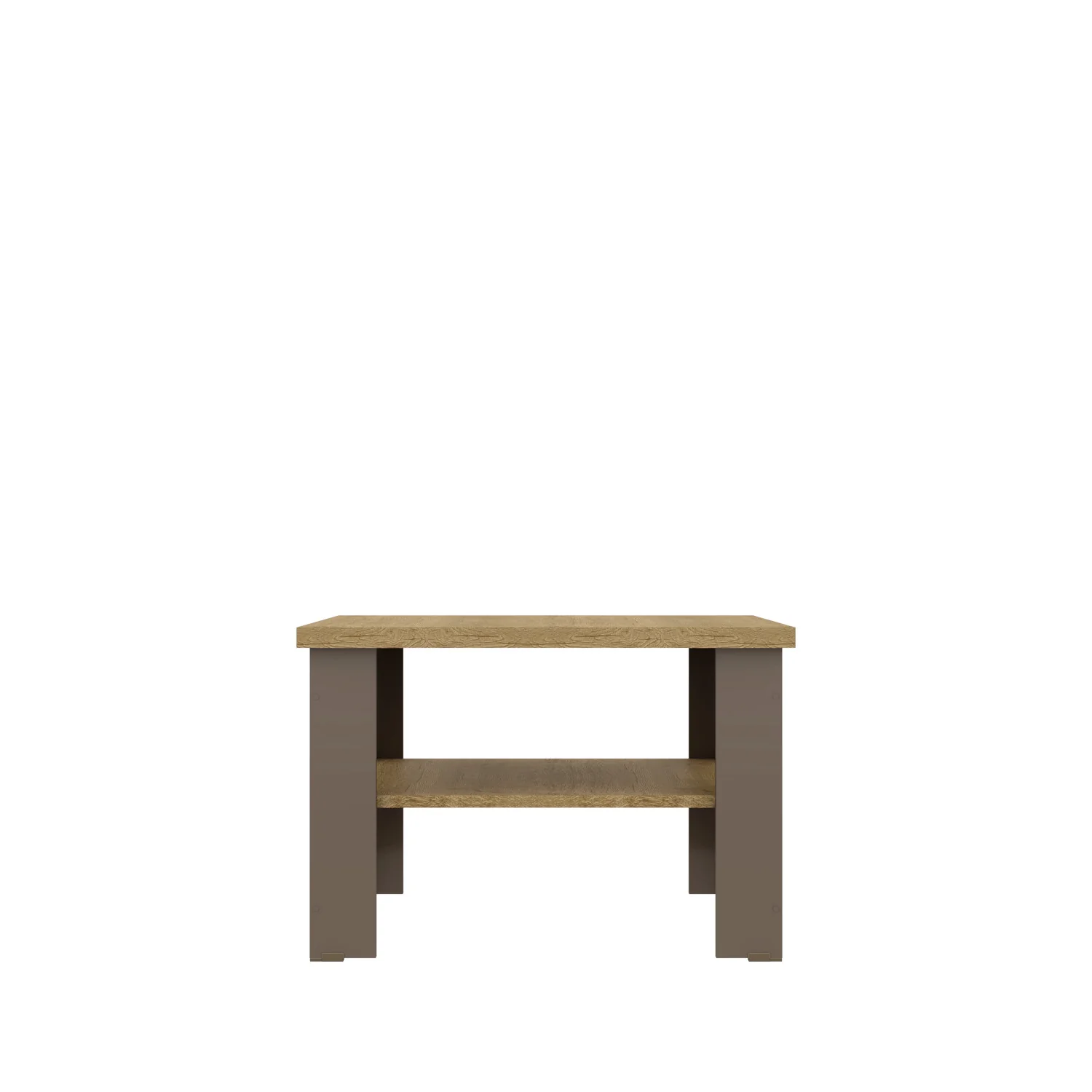 36" Brown And Natural End Table By Homeroots - Image 3