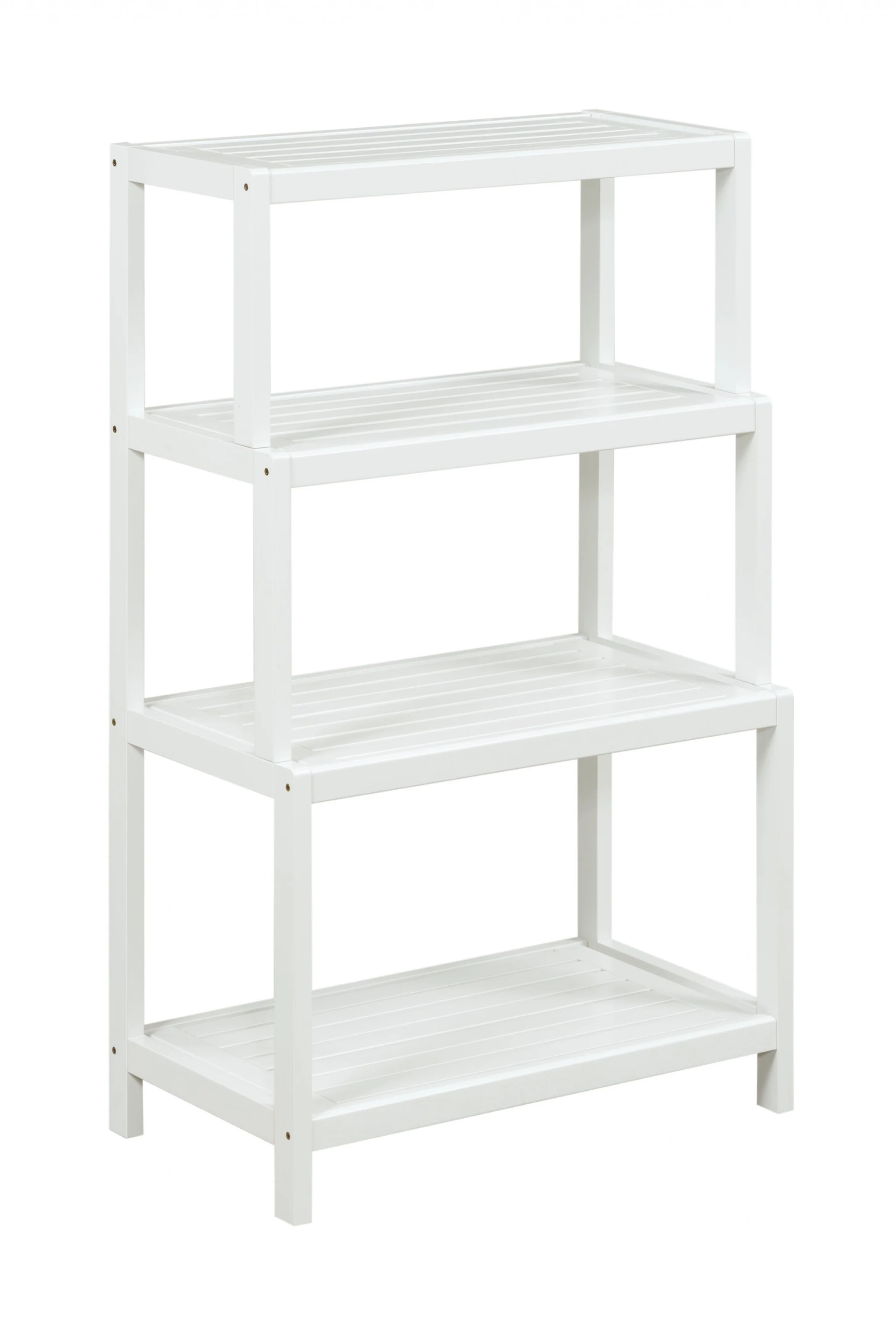 37" Bookcase with 4 Shelves in Antique Chestnut By Homeroots - Image 12