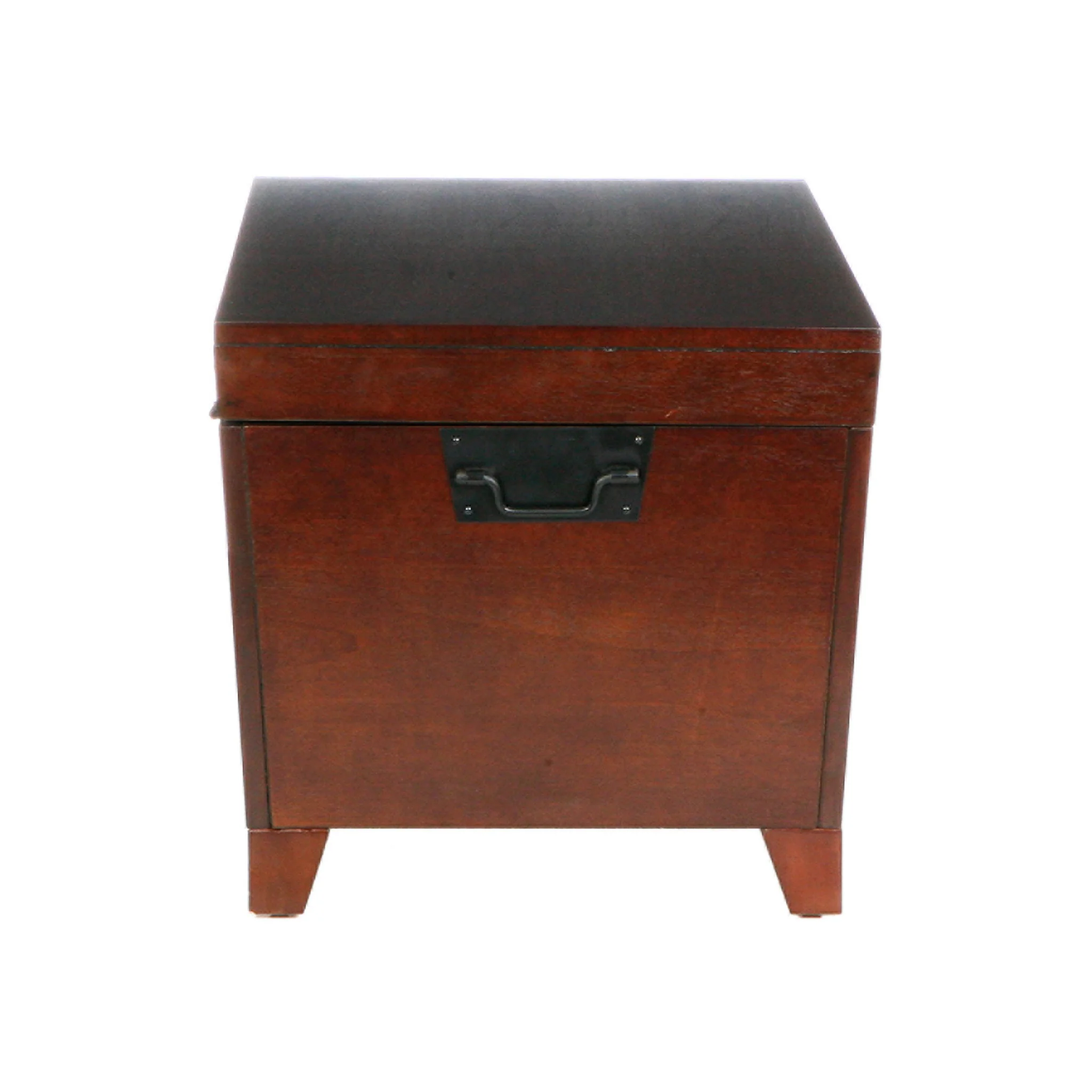 39" Brown Manufactured Wood And Metal Rectangular Coffee Table By Homeroots - 402162 - Image 5