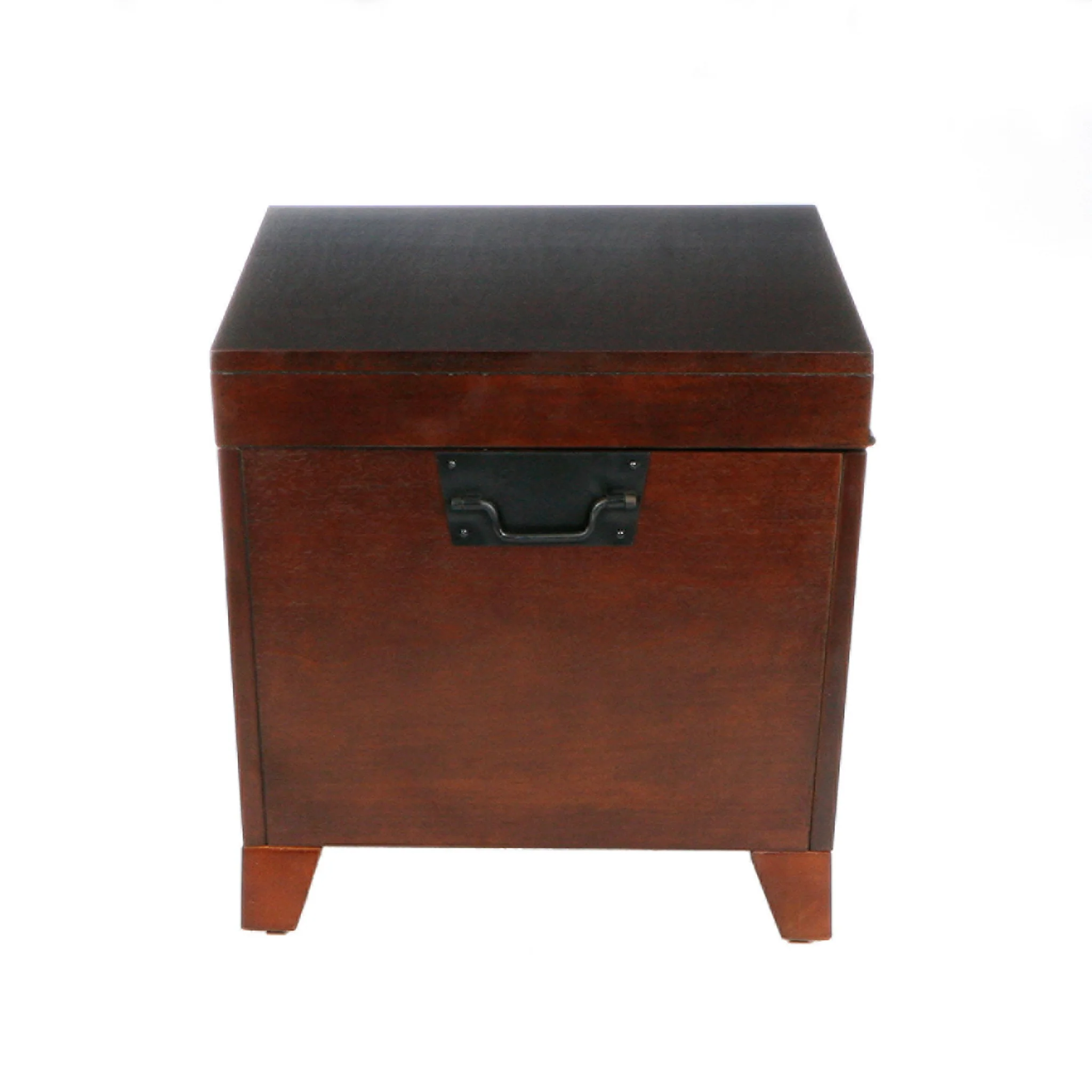 39" Brown Manufactured Wood And Metal Rectangular Coffee Table By Homeroots - 402162 - Image 7