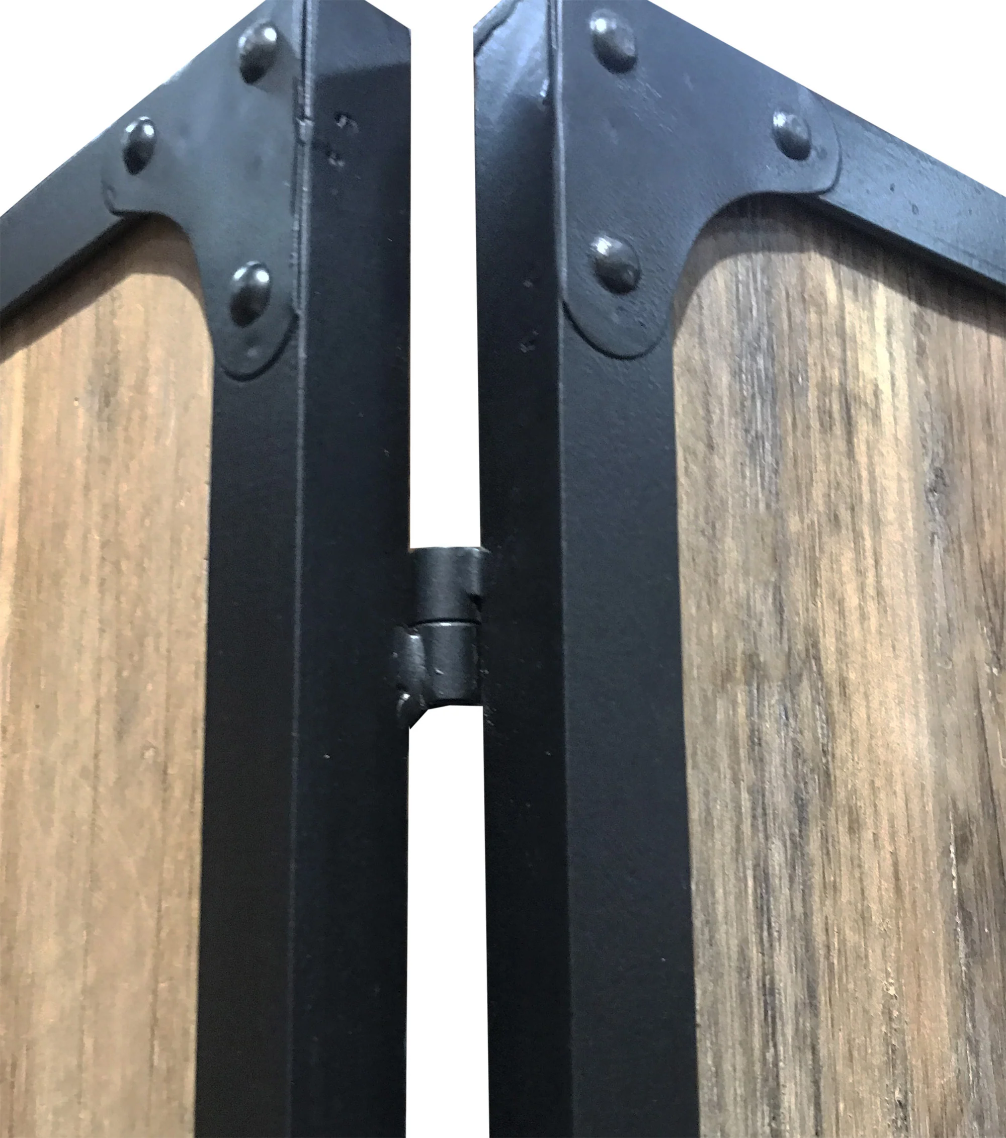 4 Panel Brown Room Divider By Homeroots - Image 3