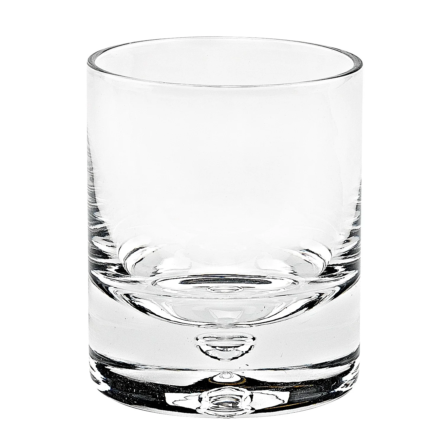 4 Pc Set Single Old Fashioned Lead Free Crystal Scotch Glass 6 Oz By Homeroots - Image 2
