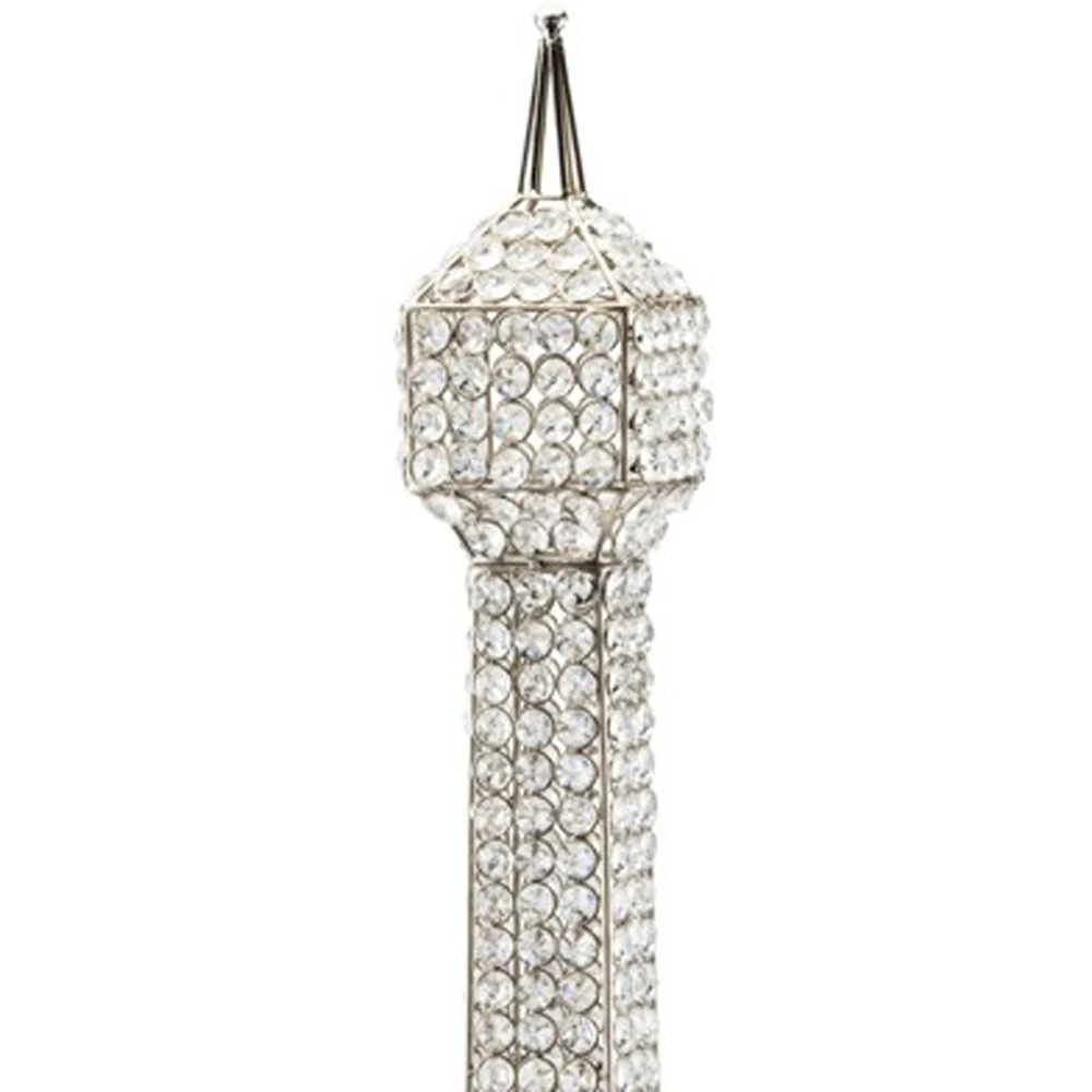 40'" Glam Bling Eifel Tower Tabletop Sculpture By Homeroots - Image 4