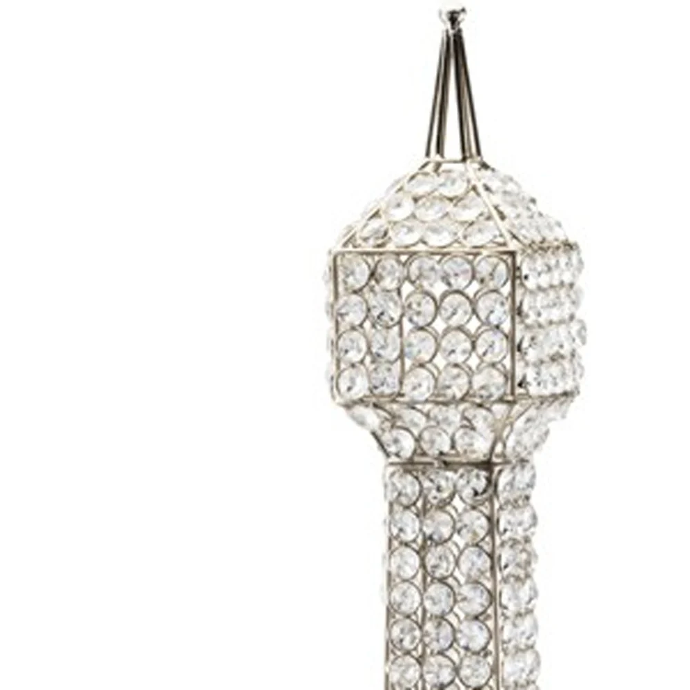40'" Glam Bling Eifel Tower Tabletop Sculpture By Homeroots - Image 5