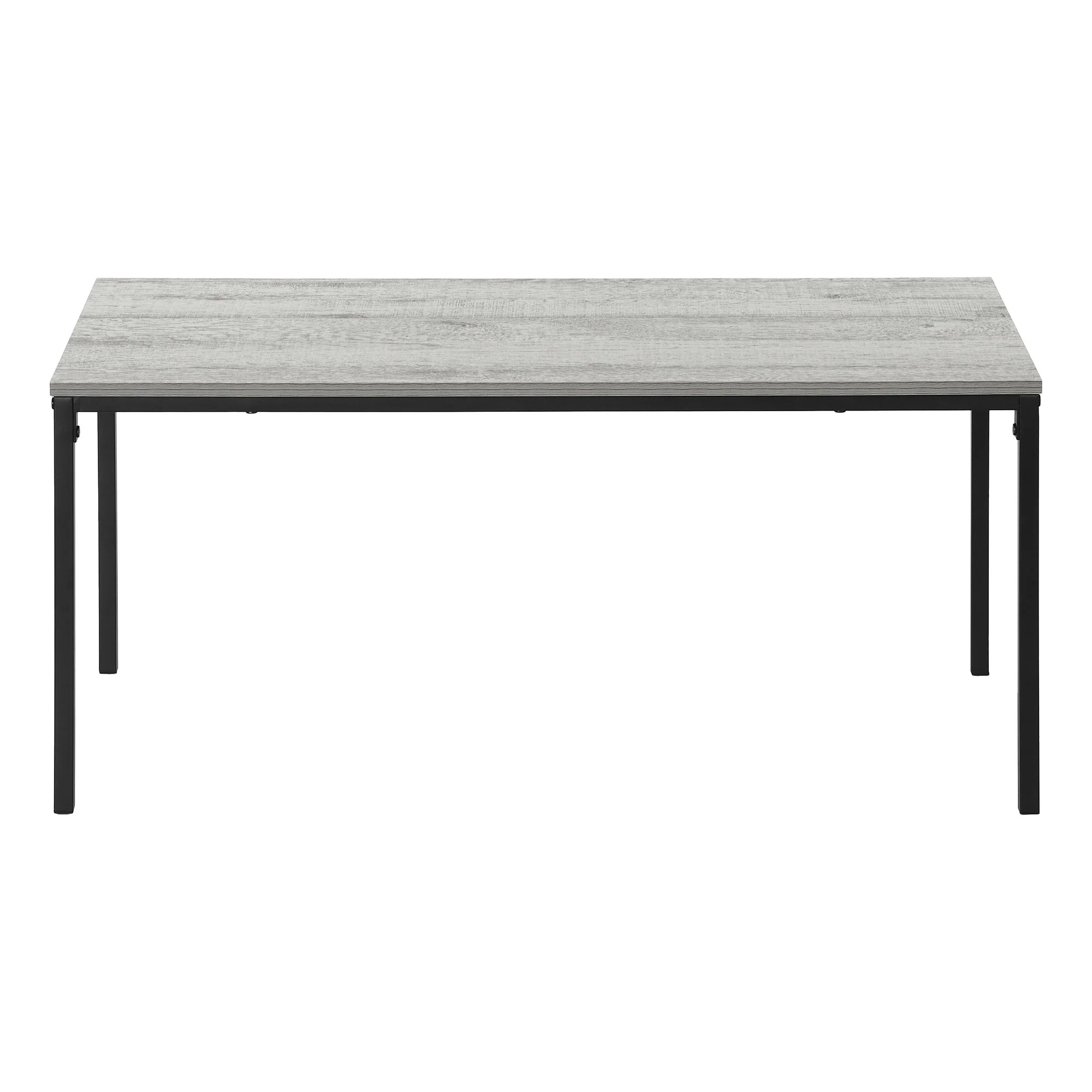 40" Grey And Black Rectangular Coffee Table By Homeroots - Image 2
