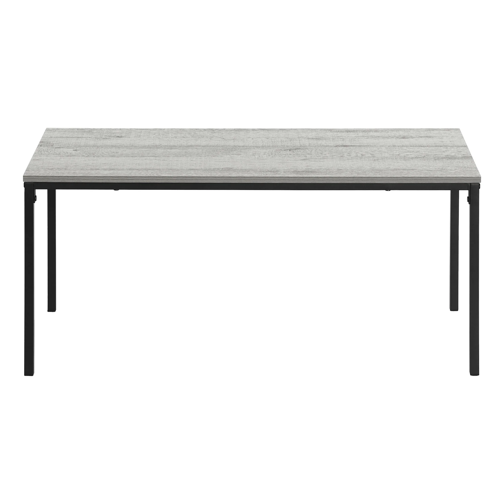 40" Grey And Black Rectangular Coffee Table By Homeroots - Image 4