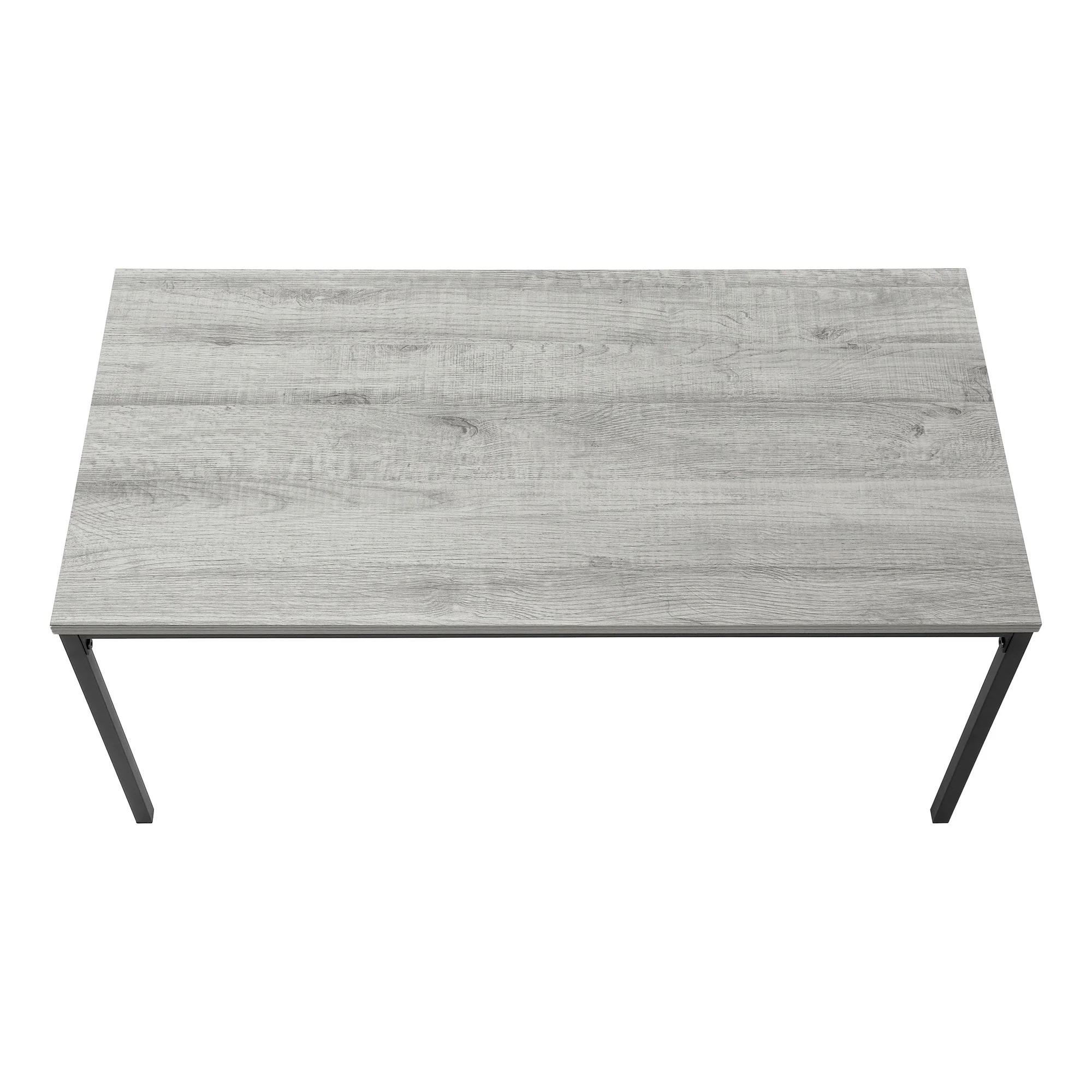 40" Grey And Black Rectangular Coffee Table By Homeroots - Image 5