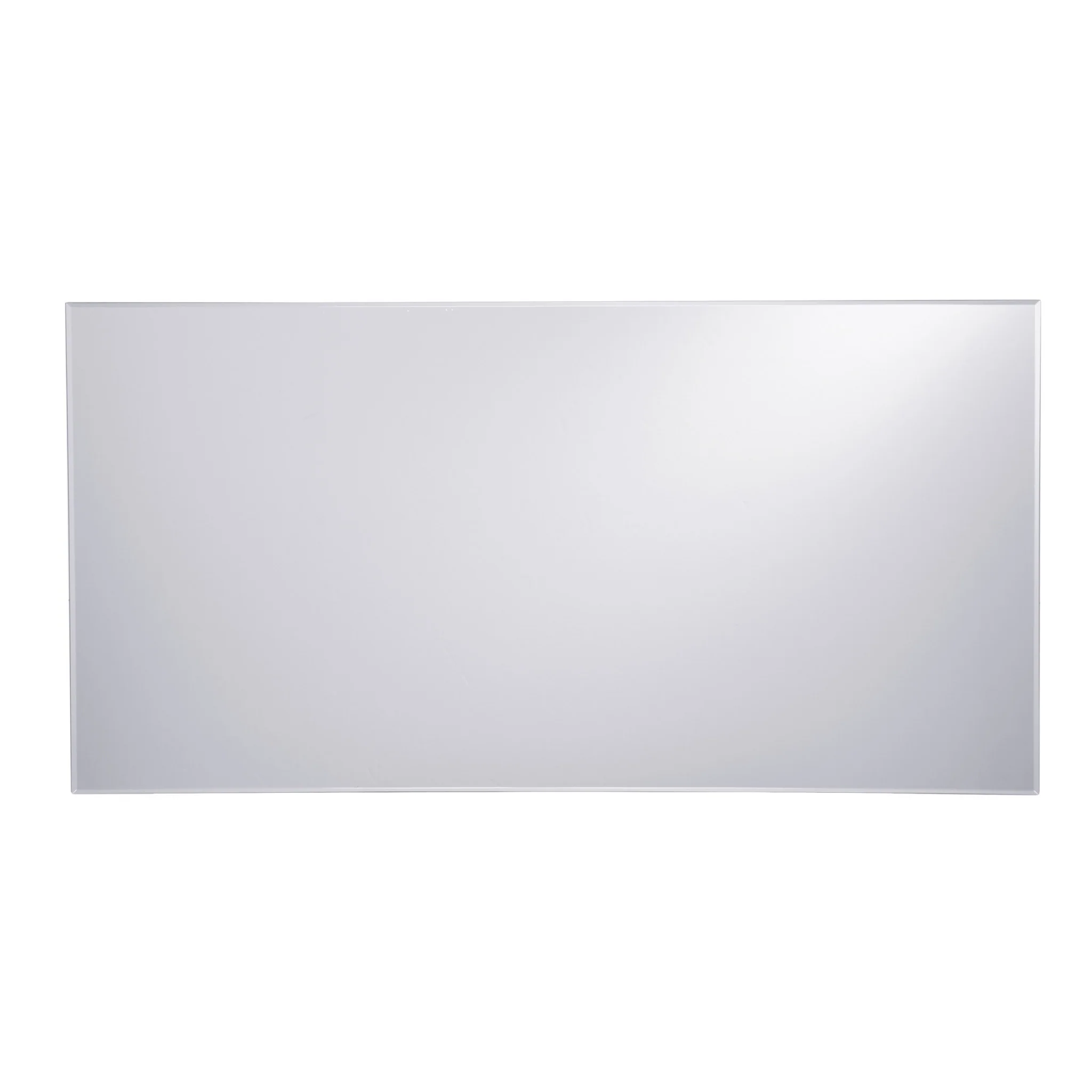 41" Silver Glam Mirrored Glass Rectangular Mirrored Coffee Table By Homeroots - Image 8