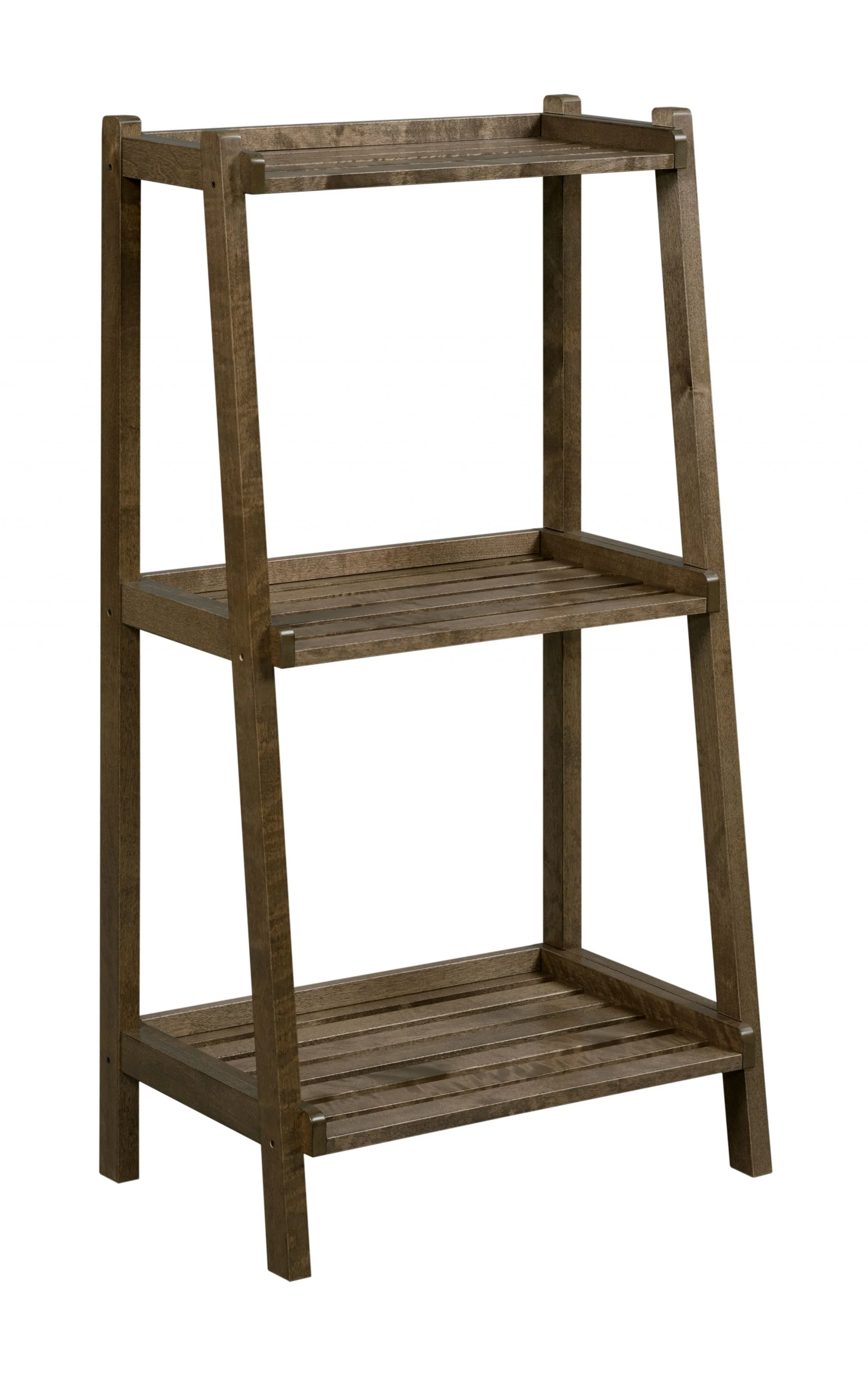 42" Bookcase with 3 Shelves in Antique Chestnut By Homeroots - Image 2