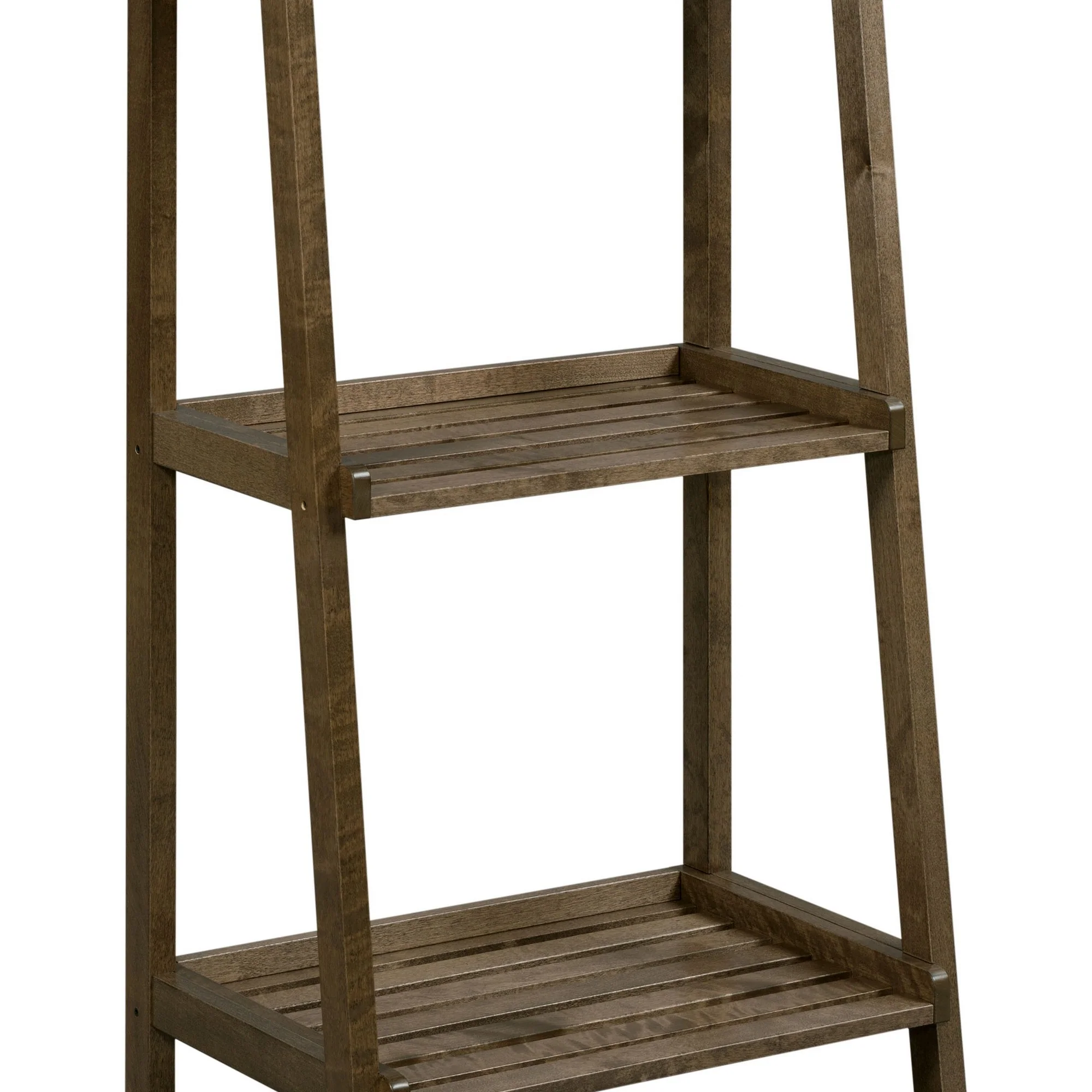 42" Bookcase with 3 Shelves in Antique Chestnut By Homeroots - Image 3