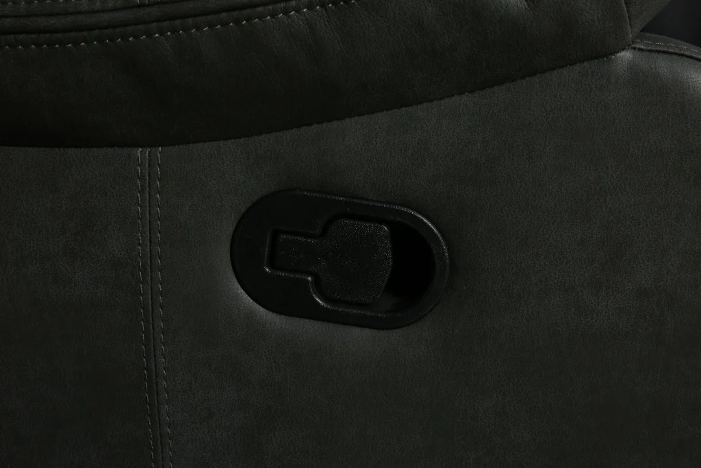 42" Gray Reclining Chair By Homeroots - Image 5