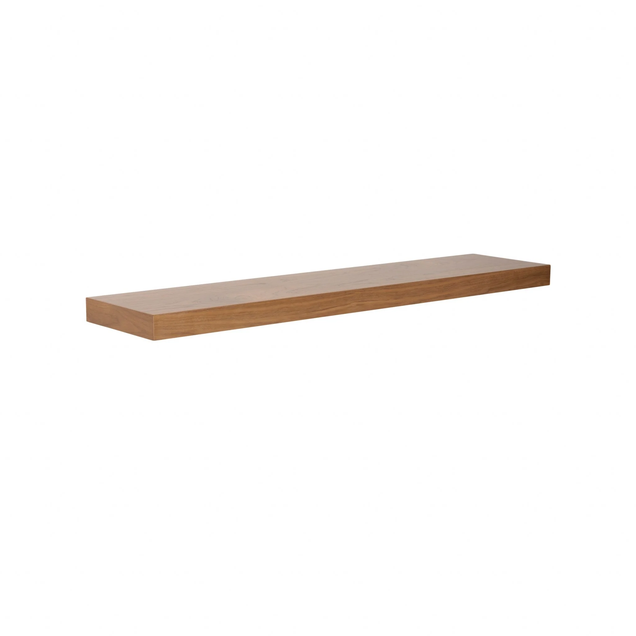 43" Dark Gray Whitewash Wooden Floating Shelf By Homeroots - Image 20