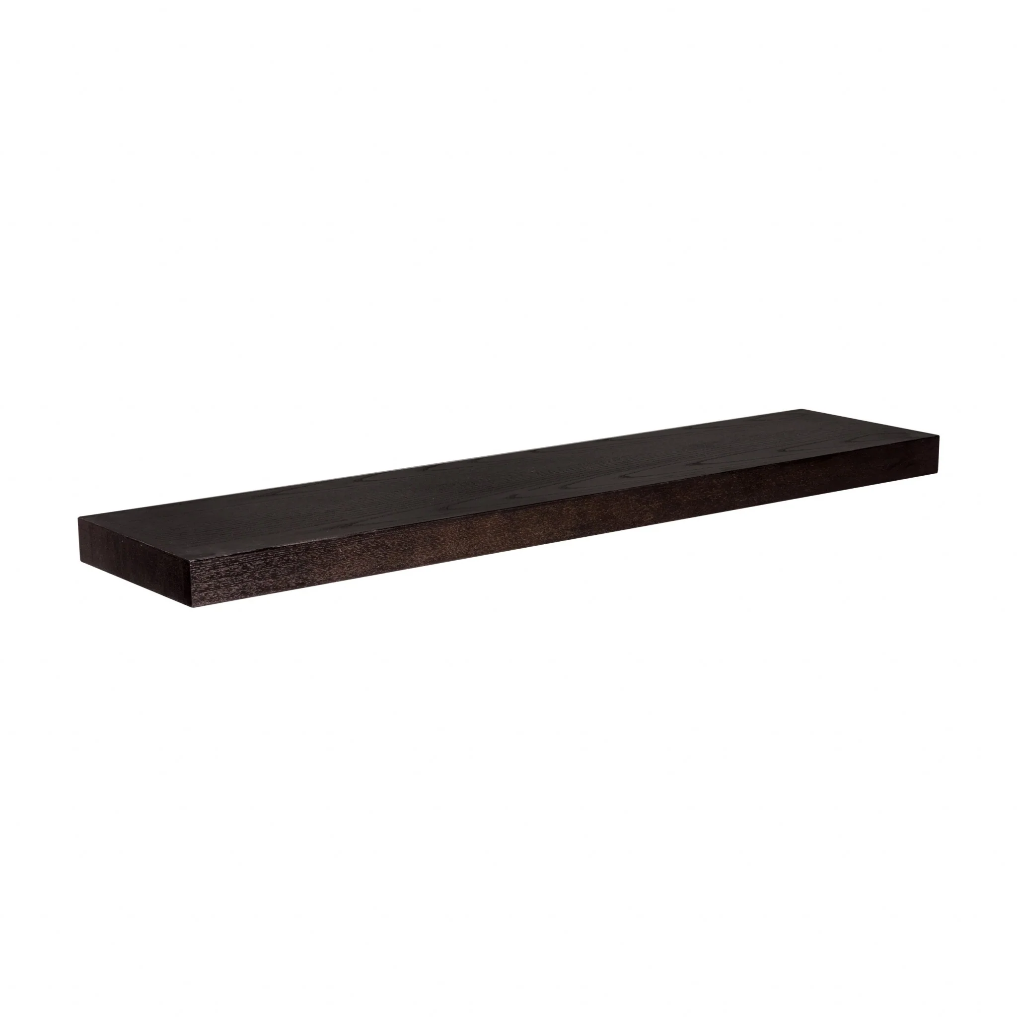 43" Dark Gray Whitewash Wooden Floating Shelf By Homeroots - Image 23